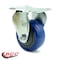 Service Caster 3.5 Inch Blue Polyurethane Wheel Rigid Top Plate Caster SCC-20R3514-PPUB-BLUE-TP2 - alternate 1